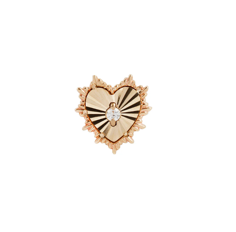 Bad Romance - Threadless End - 14k Rose Gold - Buddha Jewelry Organics