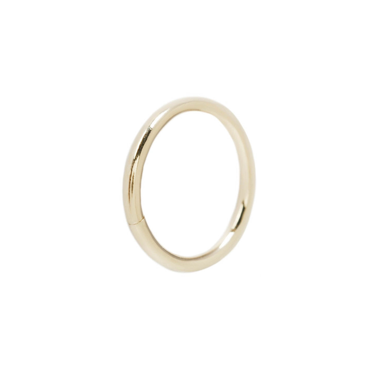 Solid Gold Seam RingYellow Gold / 18g / 5/16"