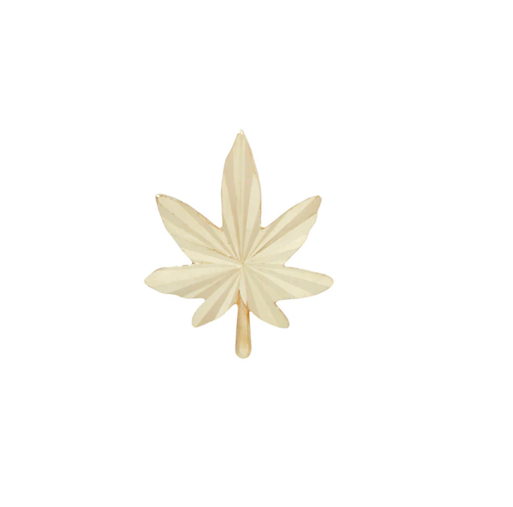 Kush - 14k Yellow Gold Threadless End - Buddha Jewelry Organics