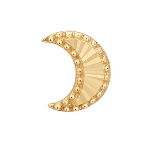 After Hours - Threadless End - 14k Yellow Gold - Buddha Jewelry Organics