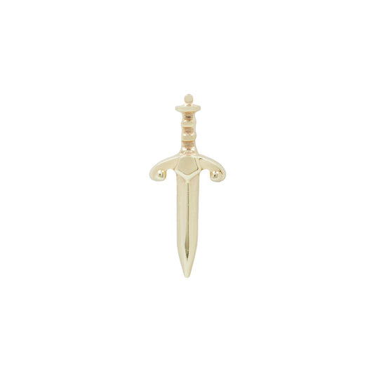 Blade - Sword - 14K Yellow Gold - Buddha Jewelry Organics